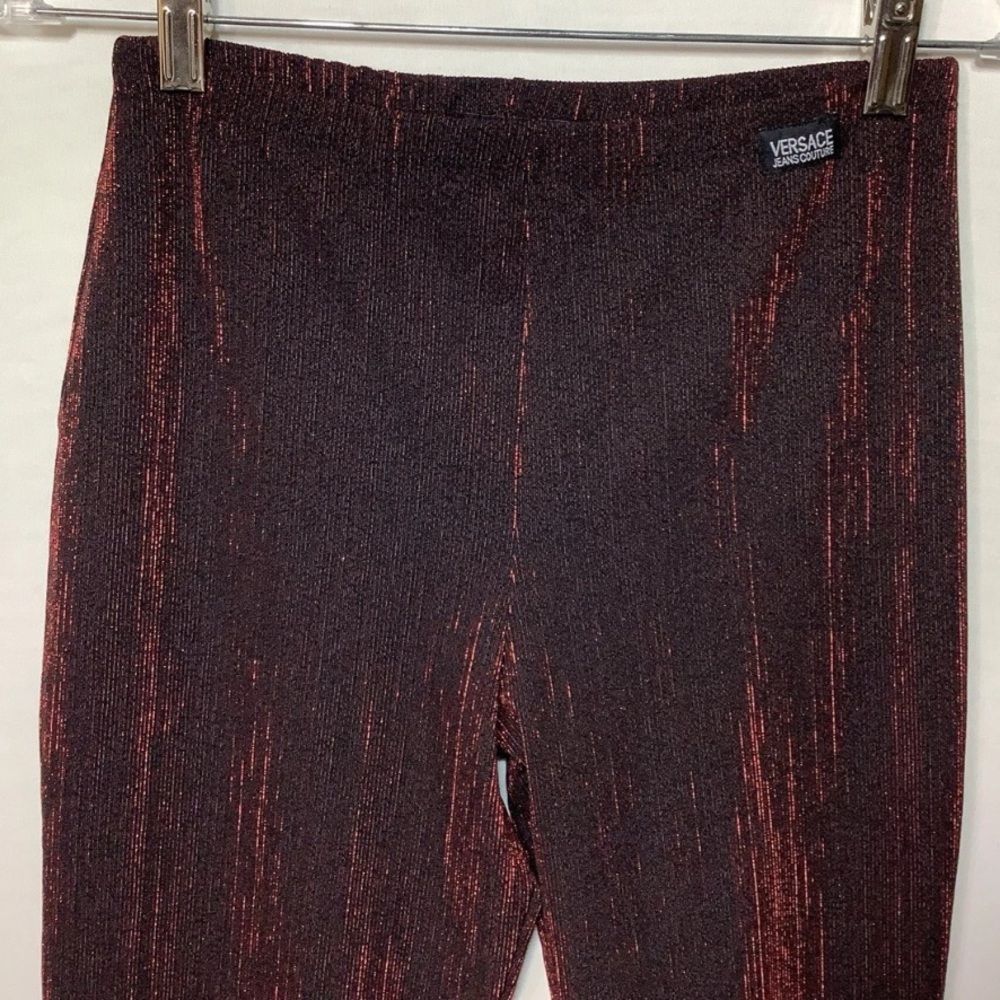 Versace - Versace Jeans Couture Women's Pantsuit Size M Black/Red $1127 - Picture 11 of 16